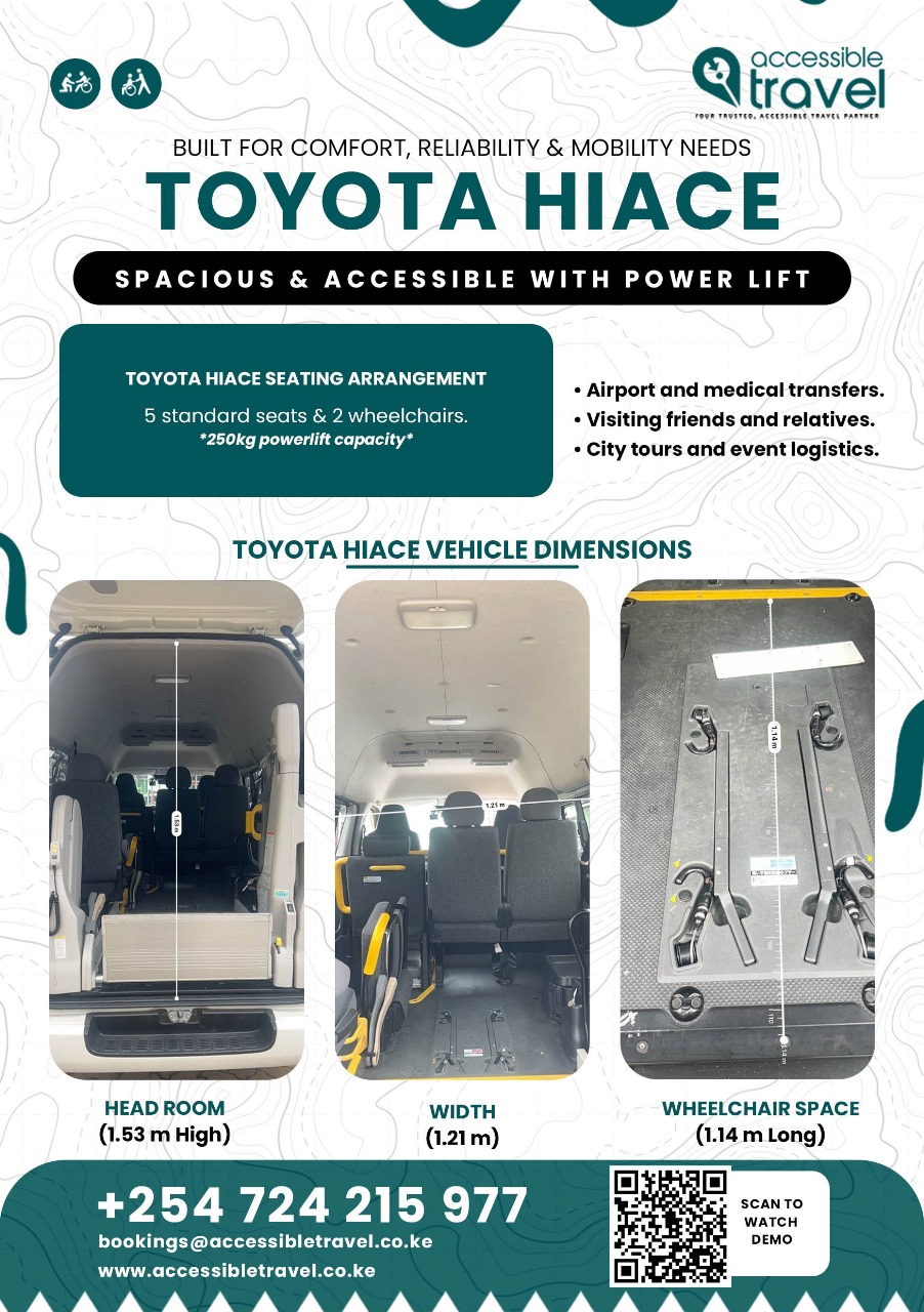 Wheelchair-accessible Toyota Hiace Welcab