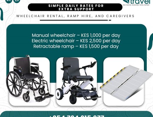 Whether you're recovering from an injury, supporting a loved one, or managing a long-term mobility need, our Standard Manual Wheelchair delivers dependable, comfortable, and practical mobility across Kenya. Built to Last, Designed to Move Constructed with a chrome-plated steel frame, this wheelchair combines strength with durability, resisting rust and daily wear while remaining lightweight enough for everyday use. The robust build ensures it holds up whether you're navigating indoor corridors or outdoor terrain. Foldable for Effortless Convenience The foldable design makes storage and transport a breeze — collapse it in seconds to fit into a car boot, matatu, or storage space. Ideal for caregivers and family members who need a practical, on-the-go mobility solution. Smooth, Responsive Mobility ? Large spoke rear wheels for stable, controlled self-propulsion ? Swivel front castors for easy directional changes and tight turns ? Smooth rolling performance on flat and moderately uneven surfaces Who Is It For? Patients recovering from surgery or injury Elderly individuals needing daily mobility support Hospitals, clinics, and care facilities requiring reliable patient transport Families seeking an affordable, long-term wheelchair solution in Kenya Why Choose This Wheelchair? ✅ Affordable and widely available in Kenya ✅ Lightweight and easy to self-propel or push ✅ Pairs perfectly with accessible transport like the Toyota Hiace power lift van ✅ Foldable — compatible with most vehicle boots and storage spaces
